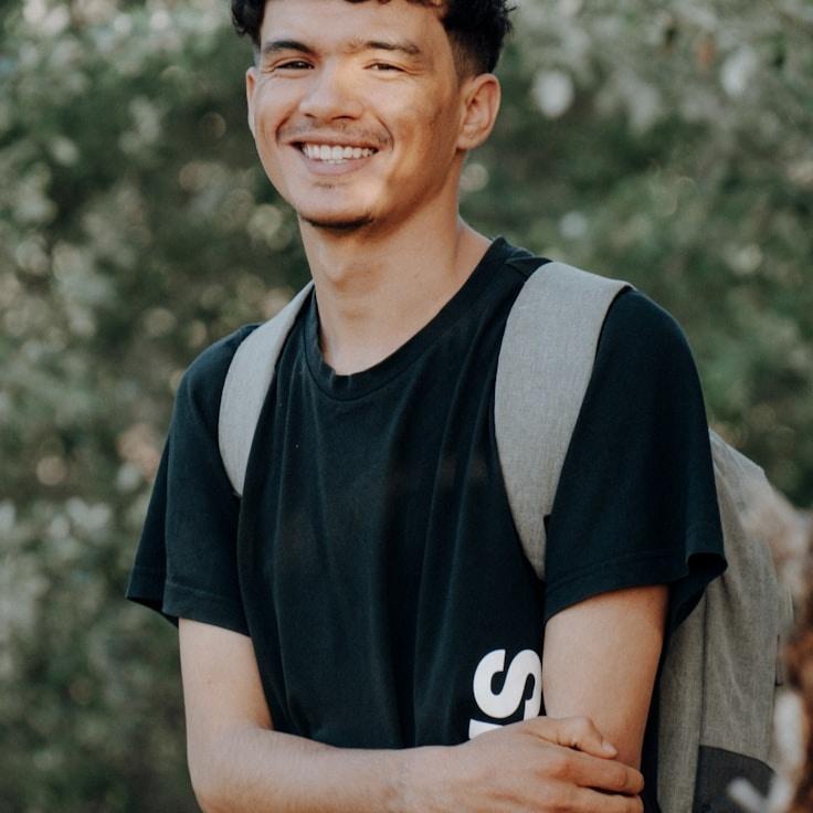 Portrait of Kieran, community mentor and Italian cuisine specialist